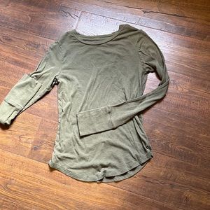 Gap Olive Green Feather Tee